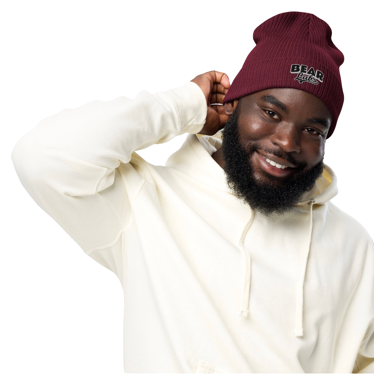 BEAR Labs Organic Ribbed Beanie