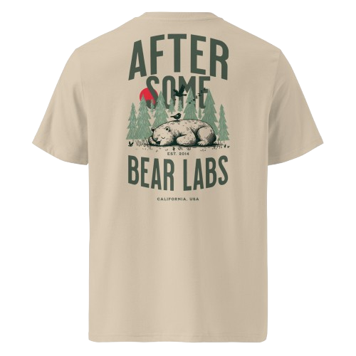 BEAR Labs Unisex Organic Ribbed Neck T-Shirt