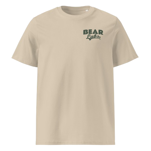 BEAR Labs Unisex Organic Ribbed Neck T-Shirt